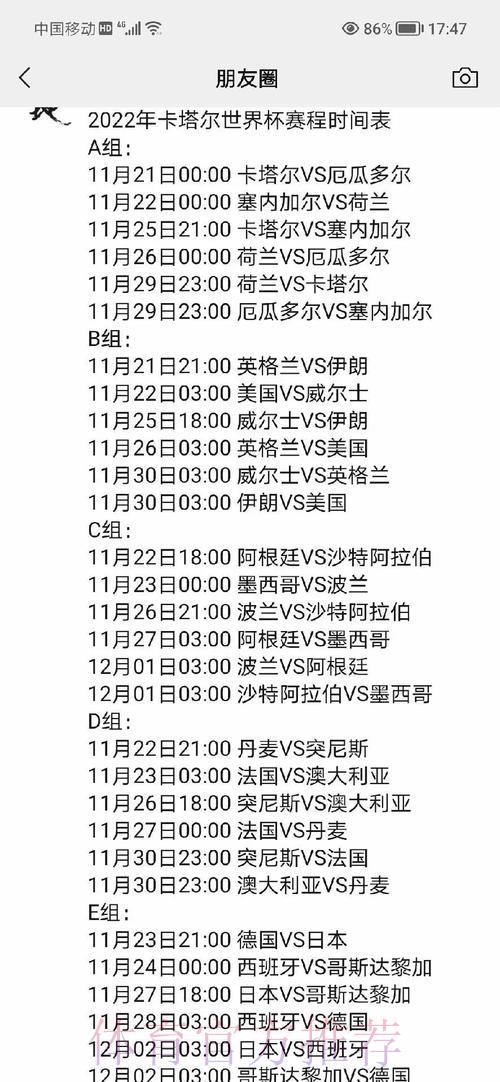 深度剖析世界杯赛程数据全貌